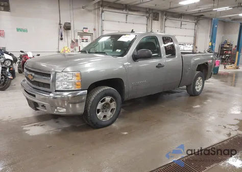 2013 Chevrolet Silverado 1500 Lt из США, поврежденный, VIN 1GCRKSE73DZ355653